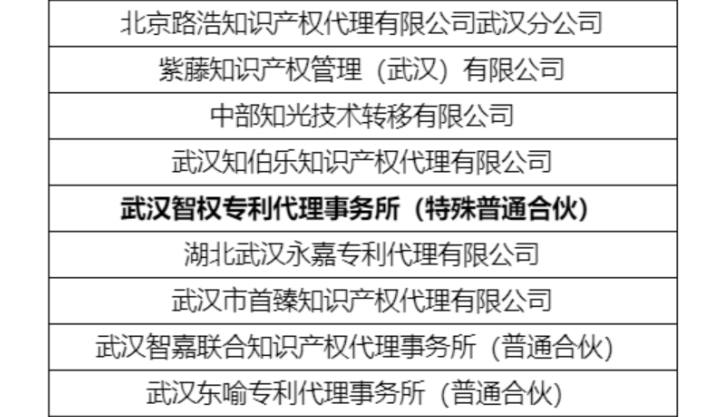 喜報 | 我所成功入庫武漢知識產(chǎn)權保護中心專(zhuān)利導航服務(wù)機構庫